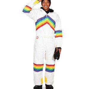 NEW Tipsy Elves Men's Sunrise Shredder Snow Ski Suit Large